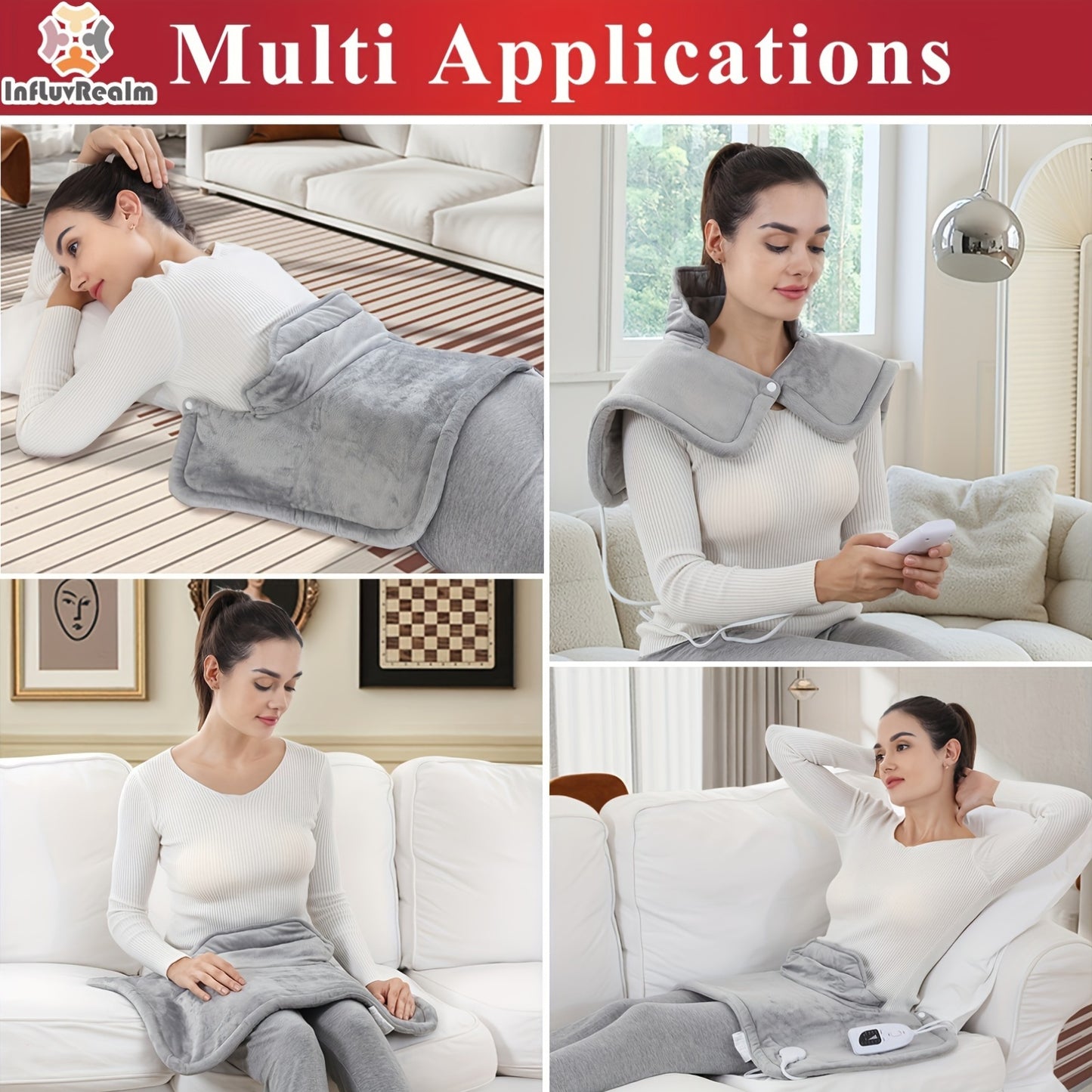 Ultra-Warm Heating Pad for Neck & Shoulder