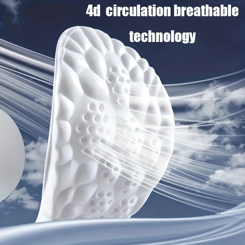 4D High-Elastic Sport Insoles