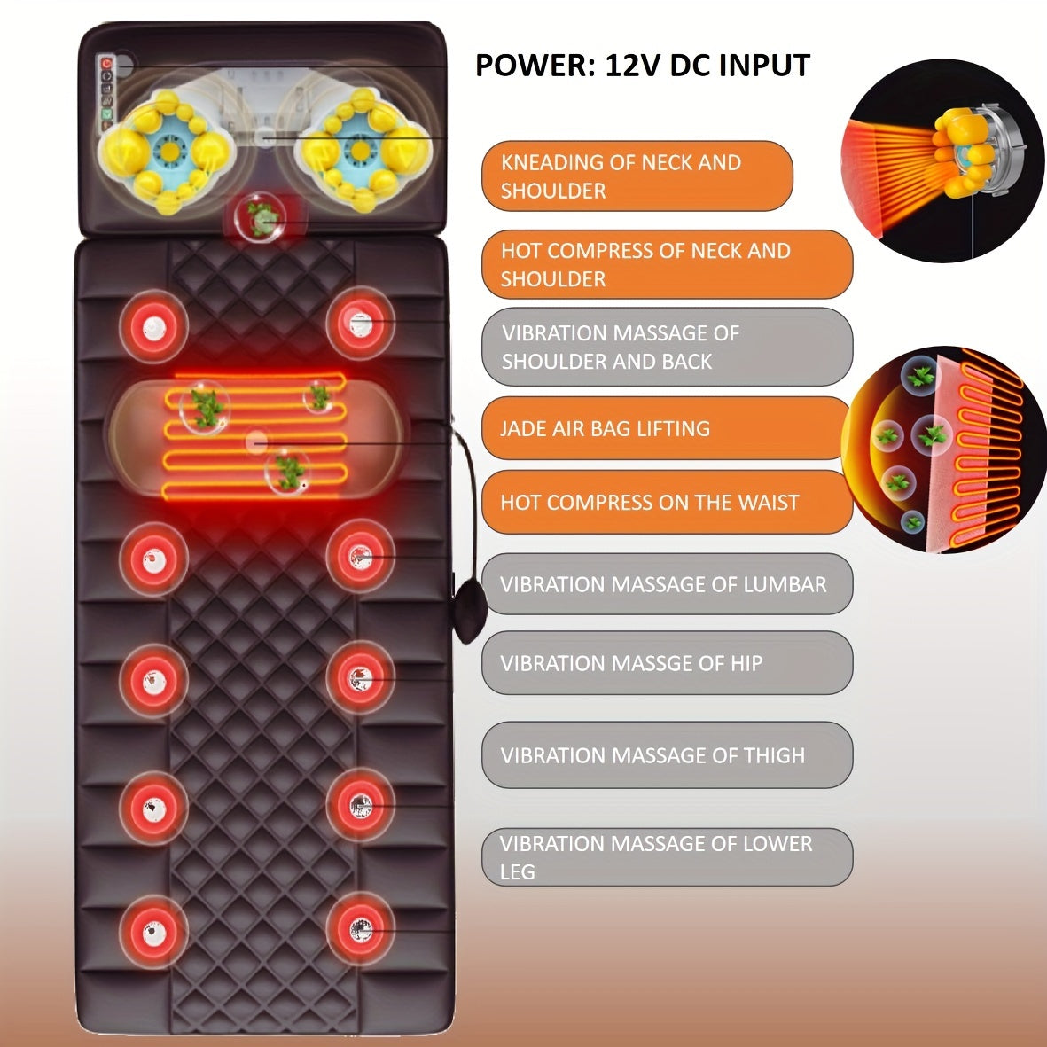 Full Body Massage Mattress