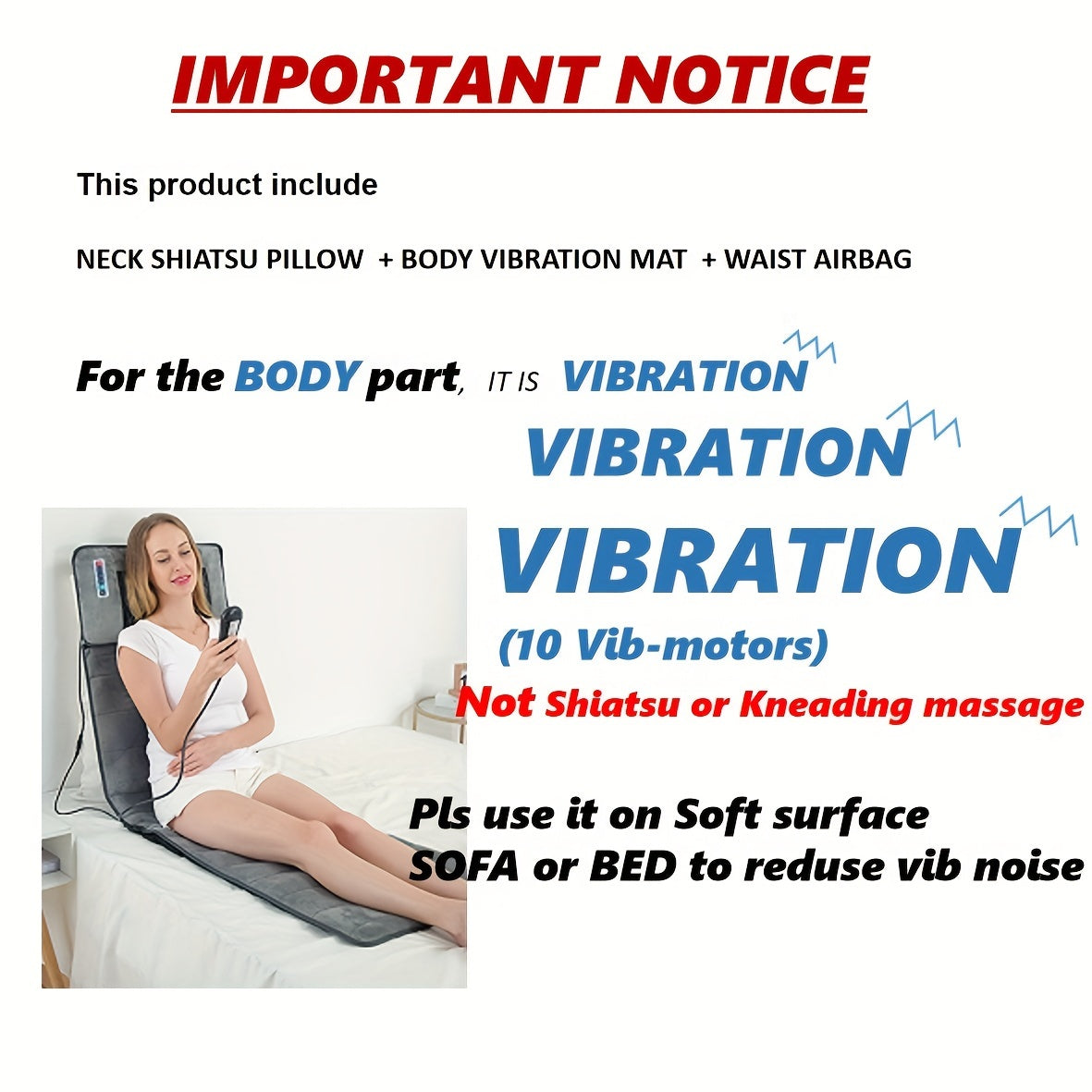 Full Body Massage Mattress