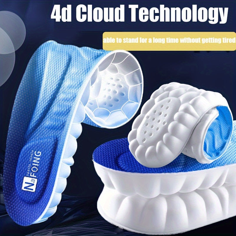 4D High-Elastic Sport Insoles