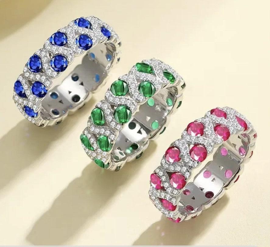 Diamond Ring Full circle - maidamoon