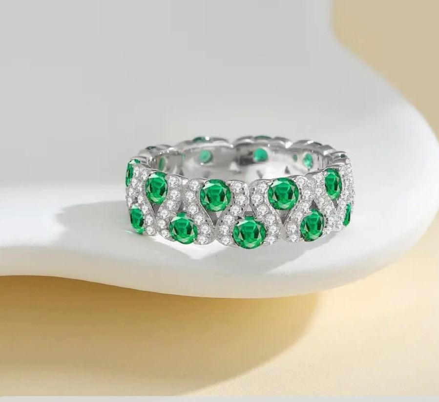 Diamond Ring Full circle - maidamoon