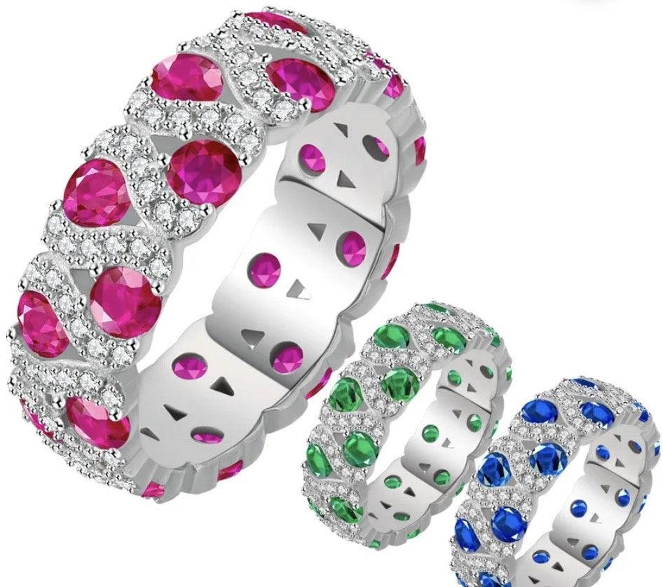 Diamond Ring Full circle - maidamoon