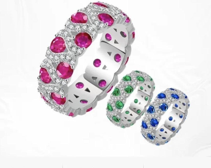 Diamond Ring Full circle - maidamoon