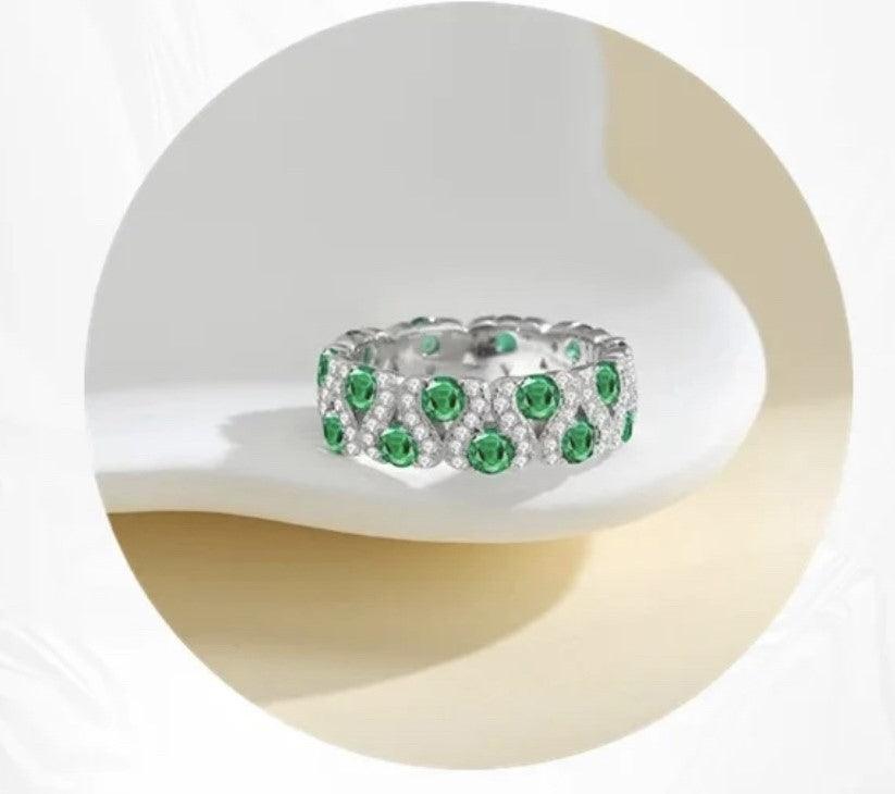 Diamond Ring Full circle - maidamoon