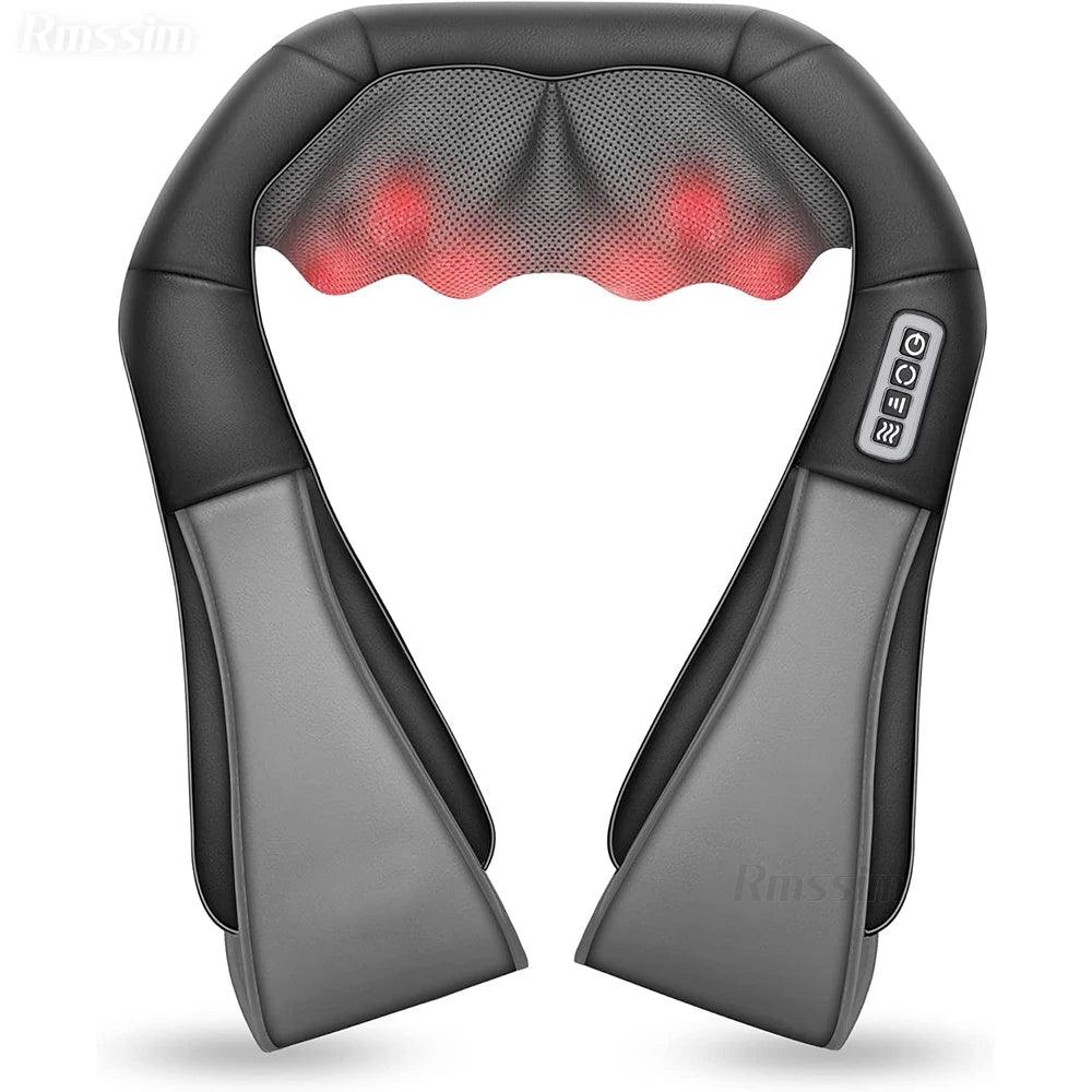 Heated Shiatsu Neck and Shoulder Massager - maidamoon