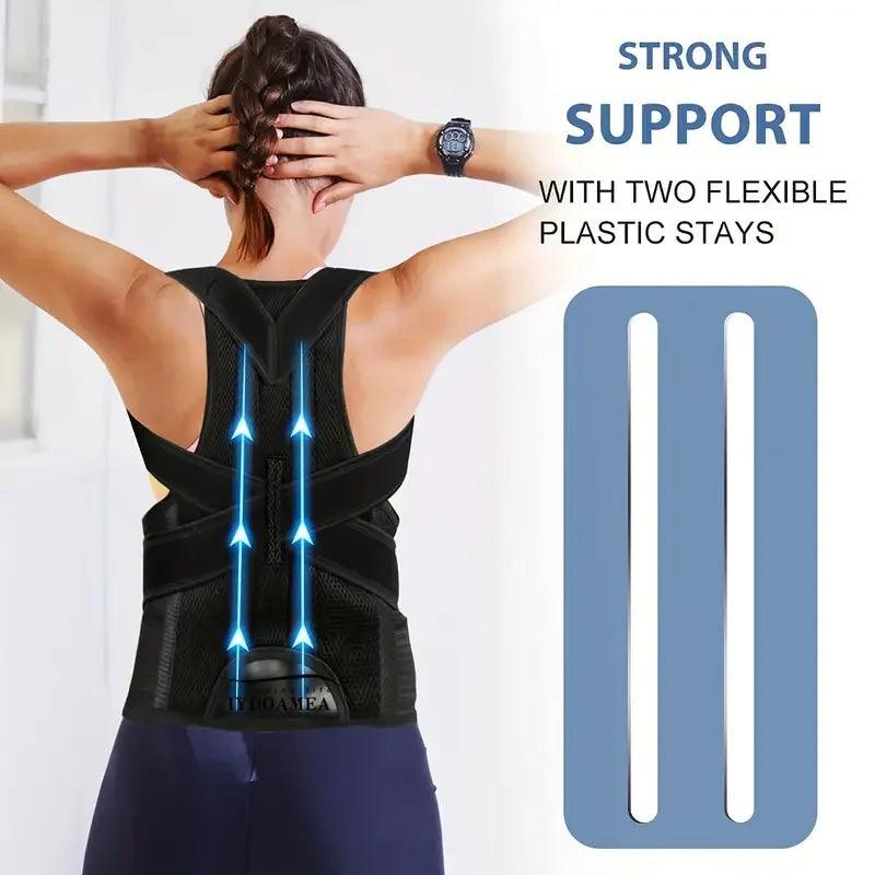 Posture Corrector Back Brace For Lumbar Support - maidamoon