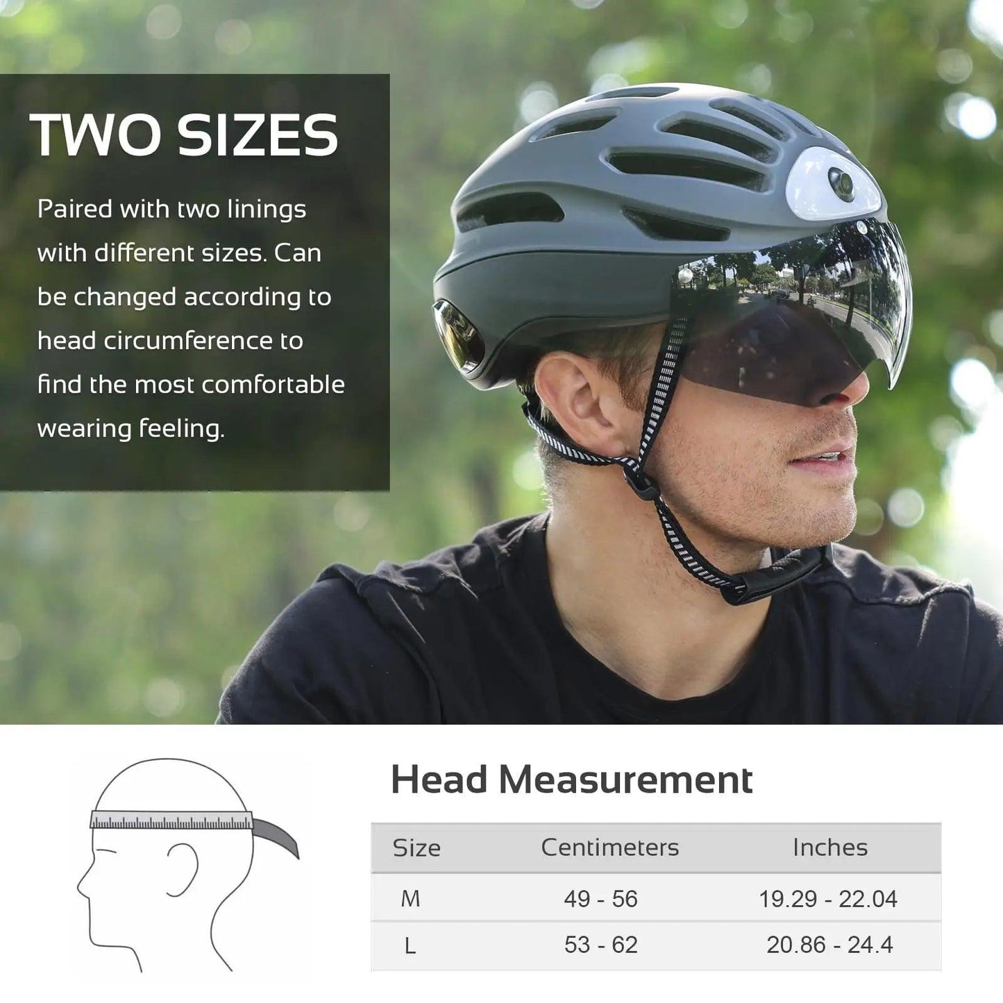 M2 Smart Cycling Helmet - maidamoon