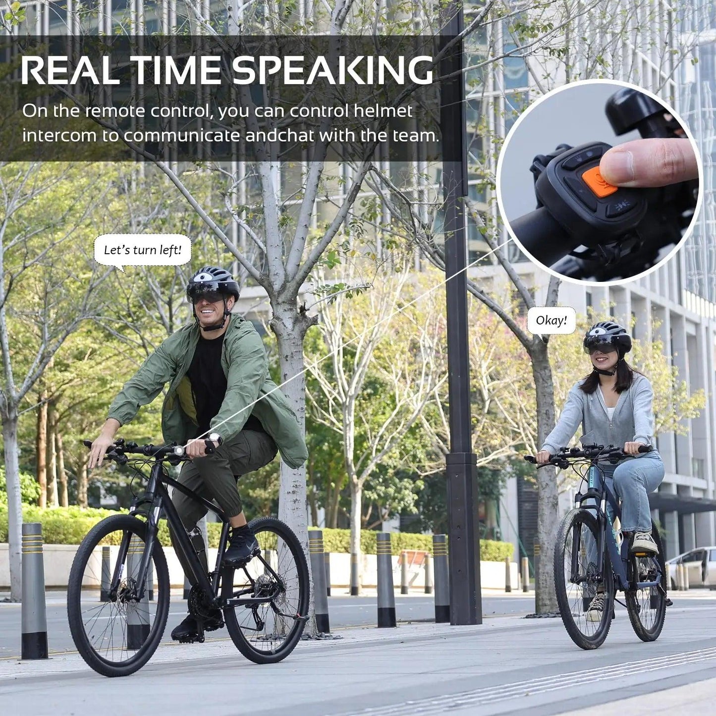 M2 Smart Cycling Helmet - maidamoon
