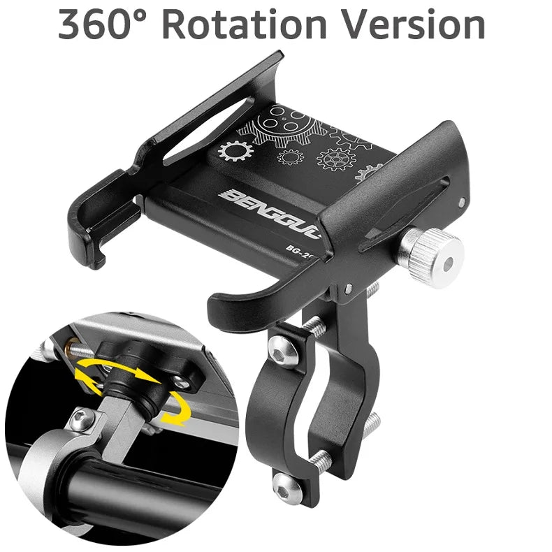 360° Rotating Bike Phone Holder