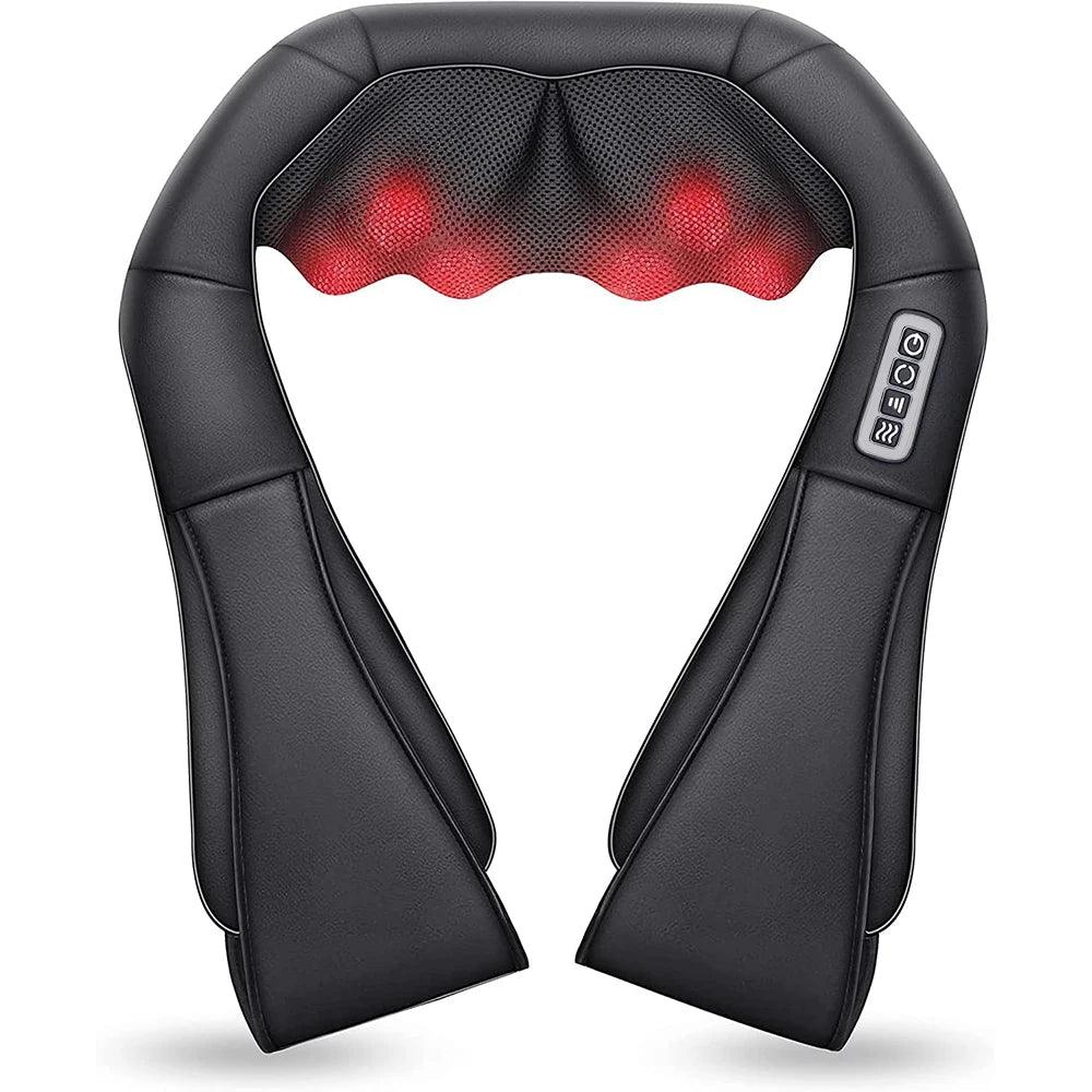 Heated Shiatsu Neck and Shoulder Massager - maidamoon