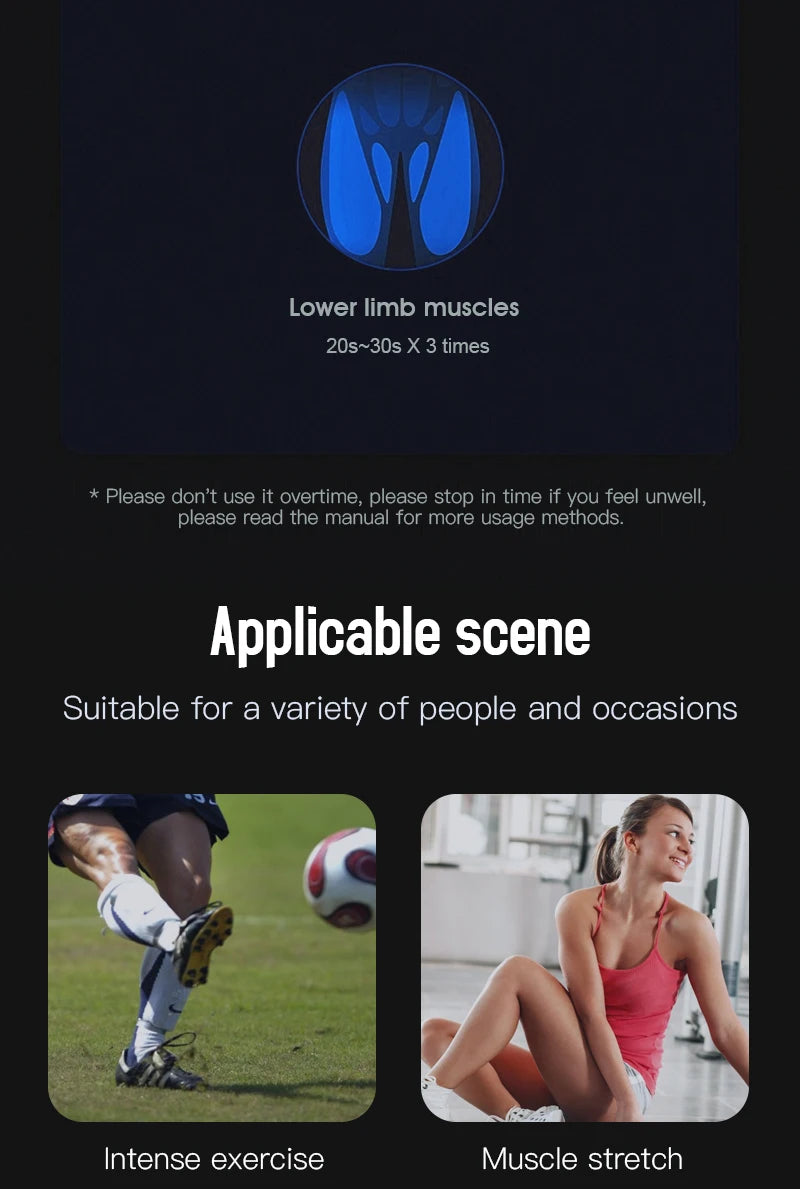 Electric Fascia Massager Body Scraping Microcurrent Vibration Muscle Relief Relaxation Body Lifting Guasha Massage Knife