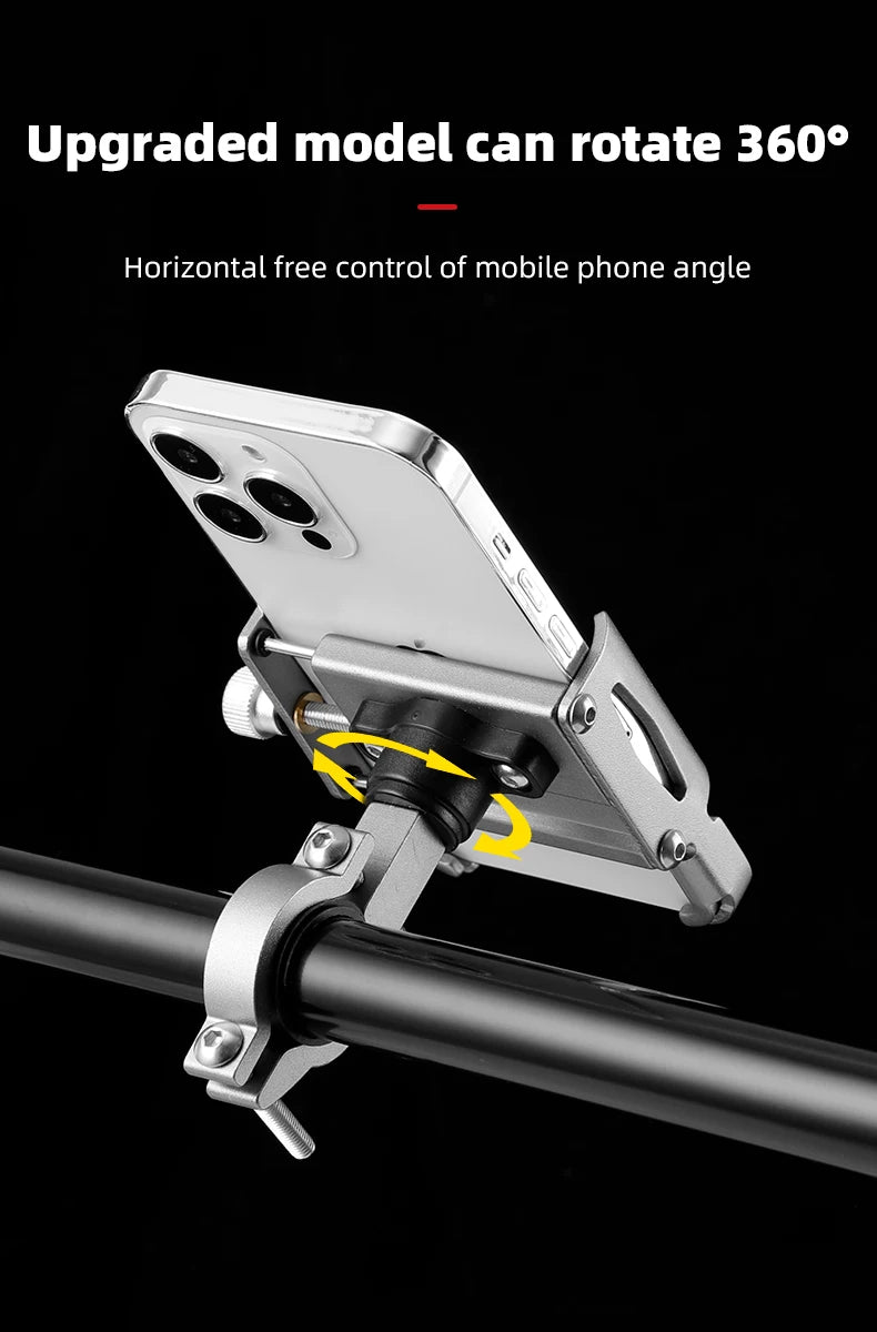 360° Rotating Bike Phone Holder