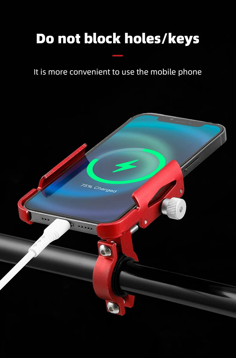 360° Rotating Bike Phone Holder