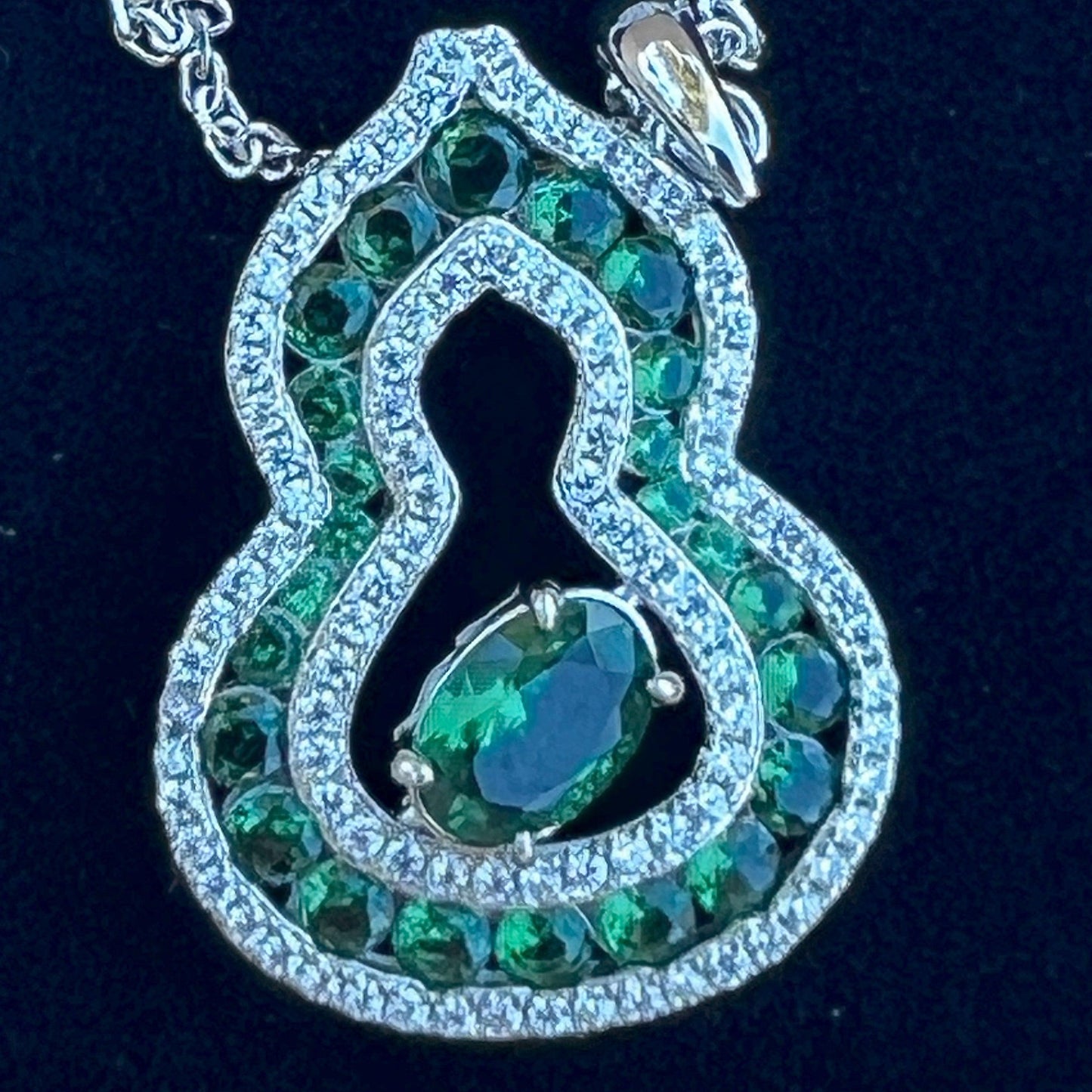 Necklace unisex sterling silver - maidamoon
