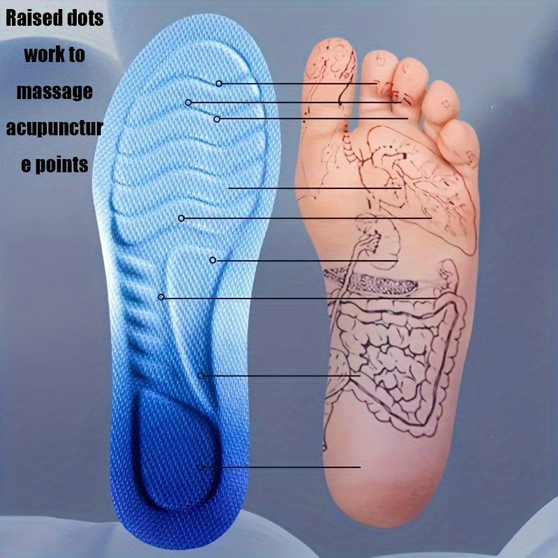4D High-Elastic Sport Insoles