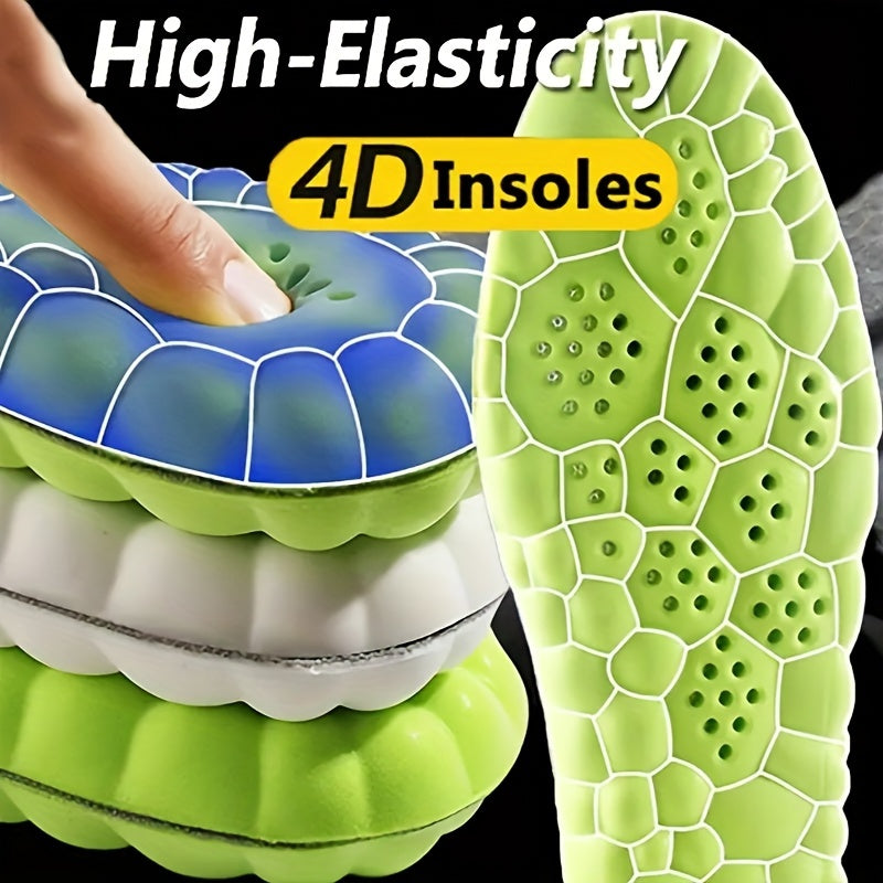 4D High-Elastic Sport Insoles