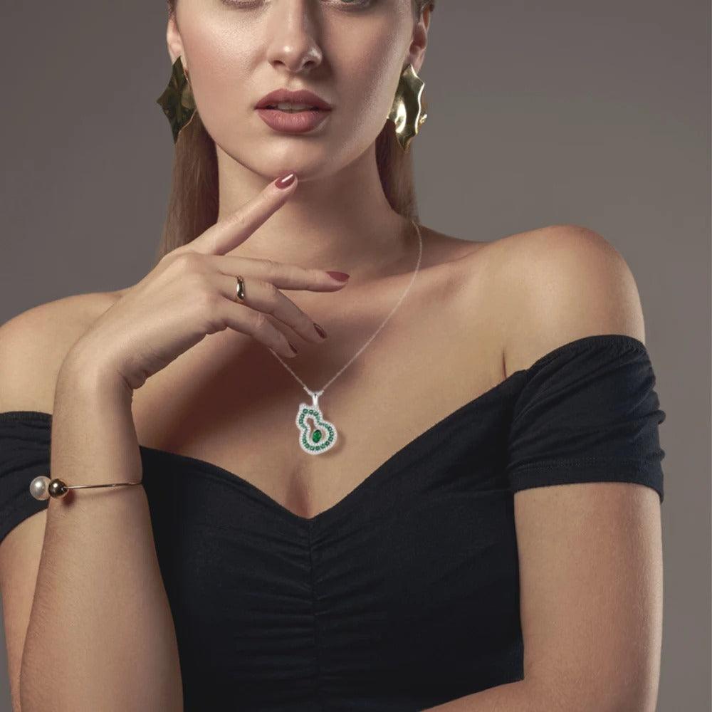 Necklace unisex sterling silver - maidamoon