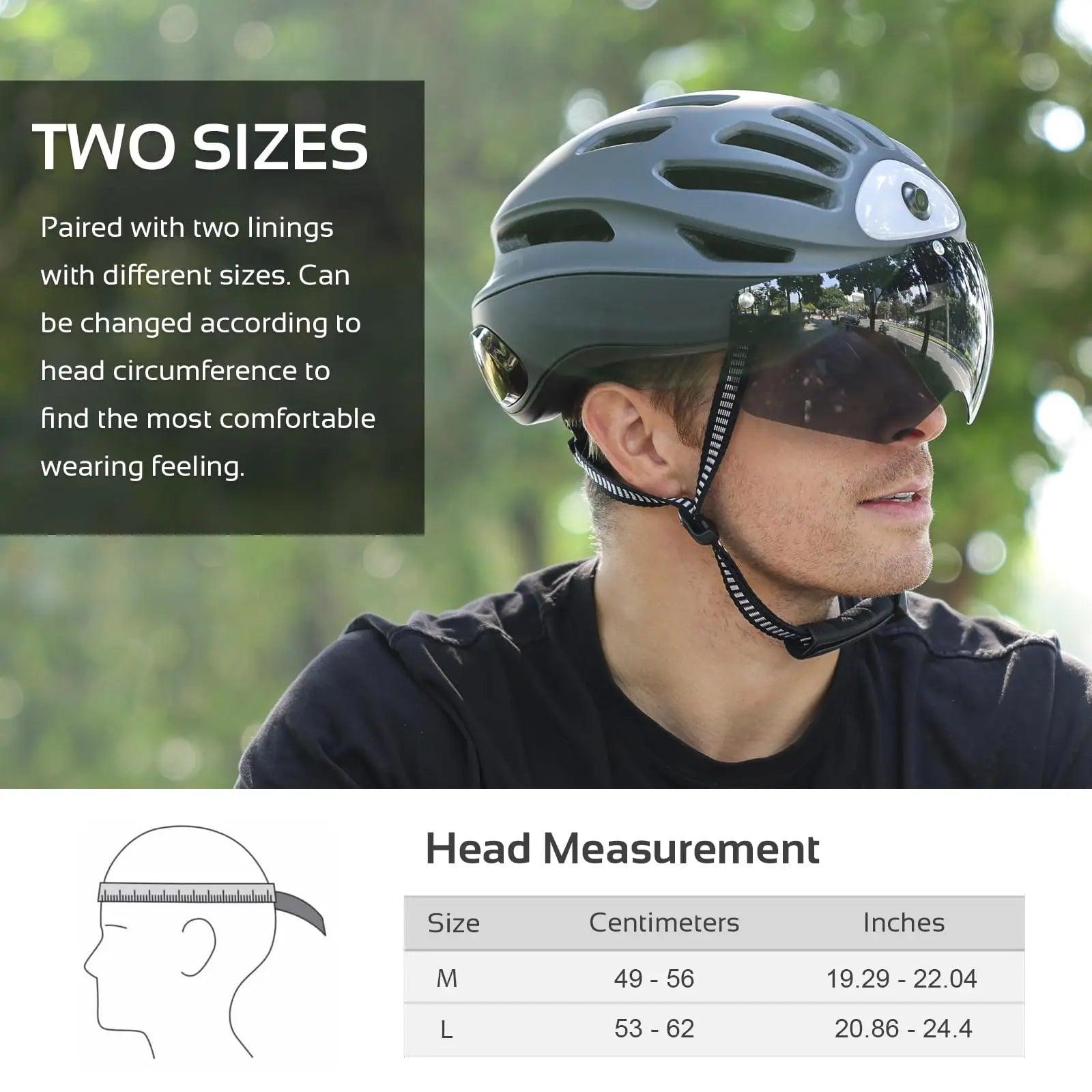 M2 Smart Cycling Helmet - maidamoon